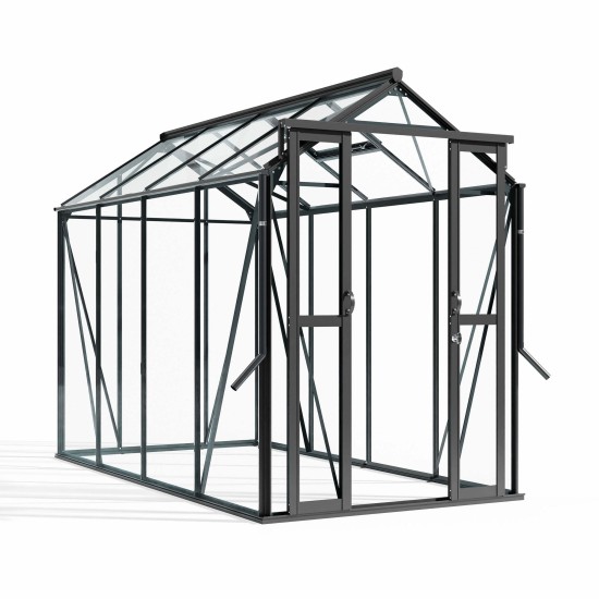 Tuinkas Anne 3 zwart/groengrijs