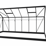 Kweekschap Mary 4 zwart/wit/groengrijs