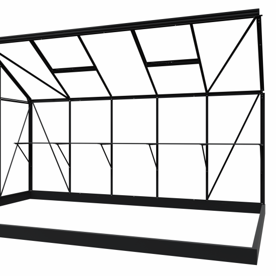 Kweektafel Mary 3 zwart/wit/groengrijs