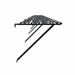 Kweektafel Mary 4 zwart/wit/groengrijs