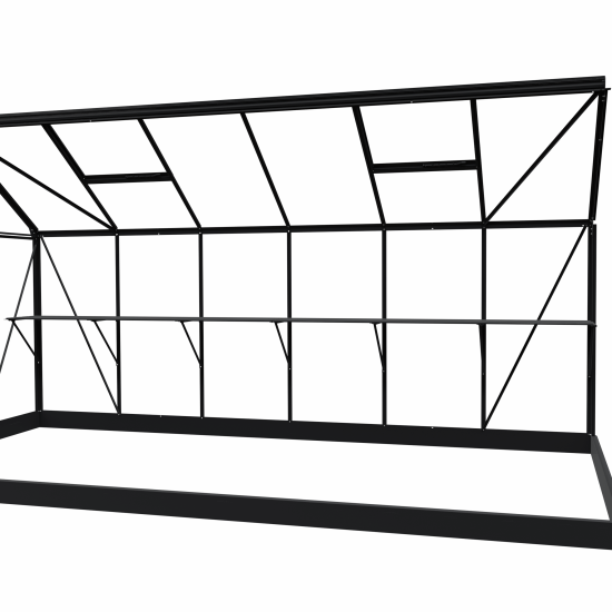Kweektafel Mary 4 zwart/wit/groengrijs