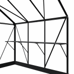 Kweektafel Mary 1 zwart/wit/groengrijs