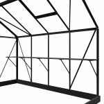 Kweektafel Anne 3 zwart/groengrijs