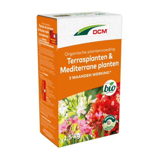 DCM Meststof Terrasplanten & Mediterrane Planten 1,5kg