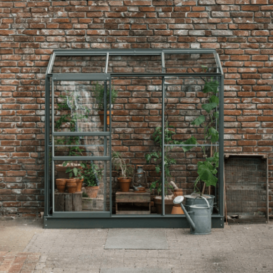 Muurkas Emma 2 zwart/groengrijs