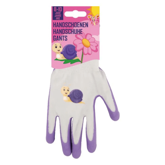 Kinderwerkhandschoen Slak 8-10 jaar