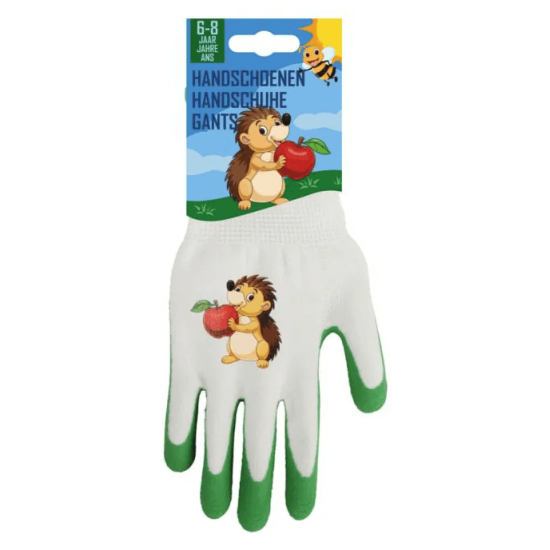 Kinderwerkhandschoen Egel 6-8 jaar