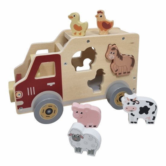 Vormenauto boerderijdieren