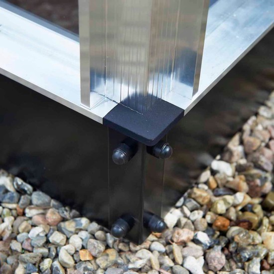 Fundering Tuinkas Compact 6,6 antraciet