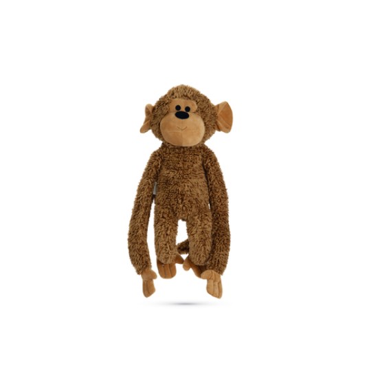 Hondenknuffel Jungle aap Vik bruin 40cm