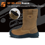 Veiligheidslaars Siena S3 membraan bruin