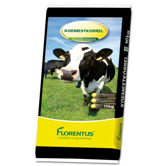 Gedroogde koemestkorrel Florentus 10kg Gedroogde koemestkorrel Florentus 10kg