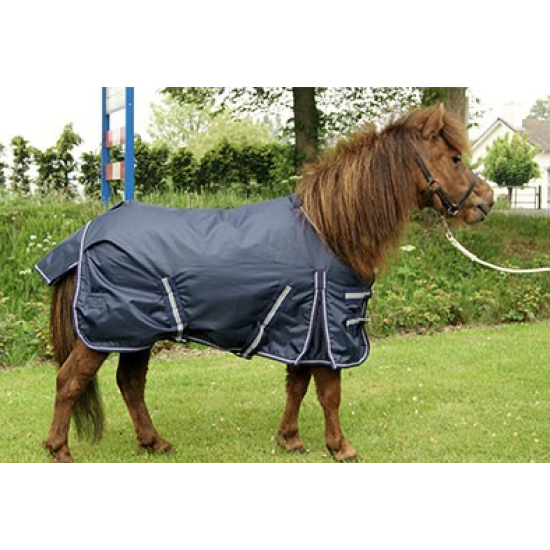 Outdoor regendeken Blauw Fleece 105cm