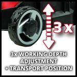 Einhell Accu Verticuteerder GC-SC 18/28