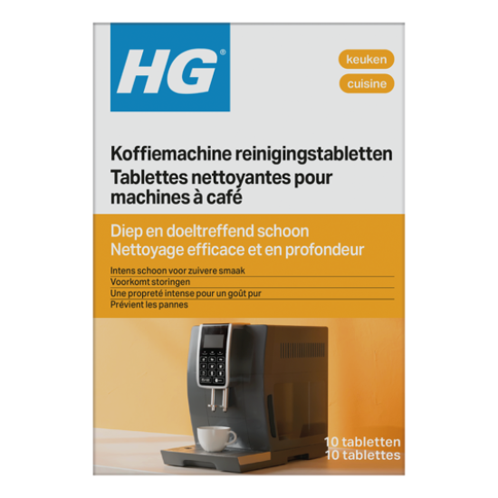 HG koffiemachine reinigingstabletten