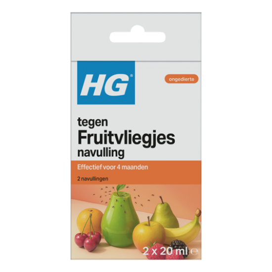 HG tegen fruitvliegjes navulling 40ml
