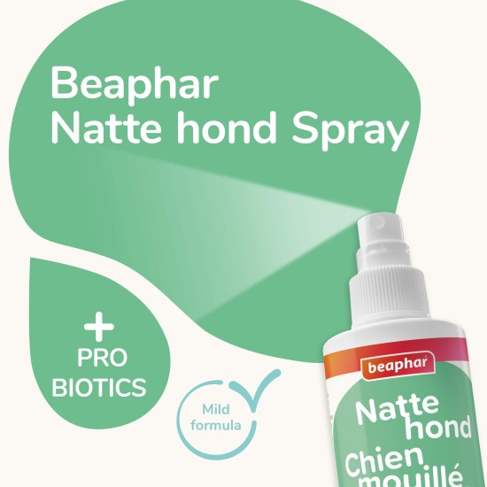 Beaphar Natte Hond Spray 250ml Beaphar Natte Hond Spray 250ml