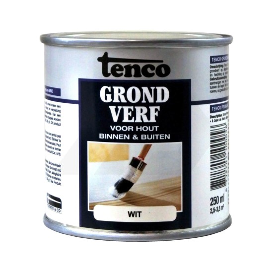 Tenco grondverf wit 250ml