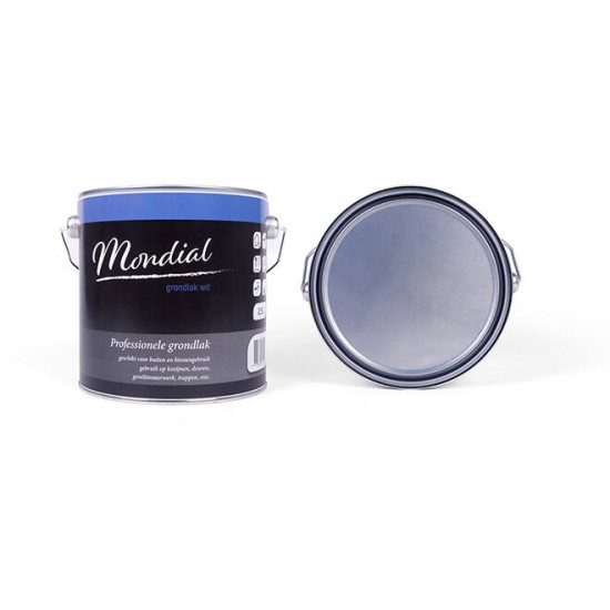 Mondial Grondlak Wit 2,5 liter