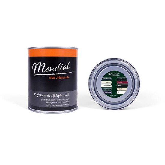 Mondial Zijdeglans Alkyd Ral6009 Dennengroen 750ml
