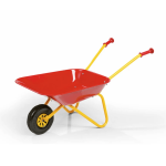Kinderkruiwagen metaal rood