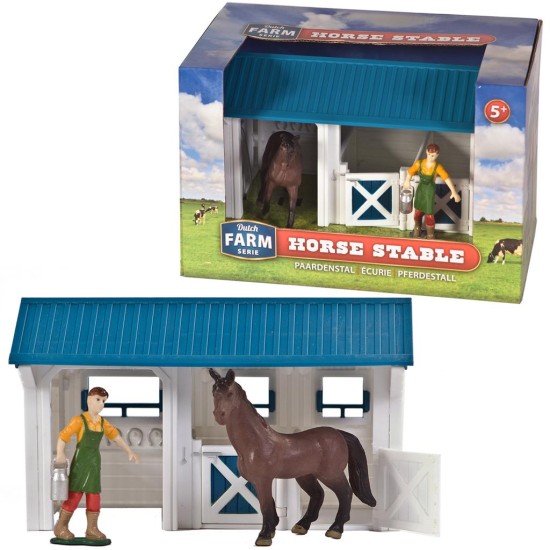 Dutch farm serie paarden stal