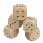 Outdoor play mega dobbelstenen