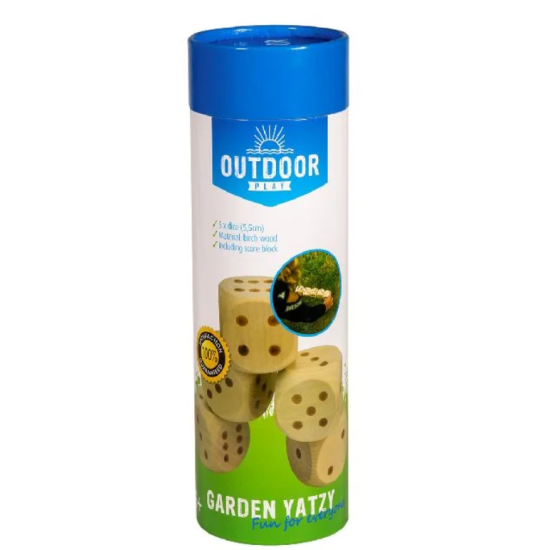 Outdoor play mega dobbelstenen