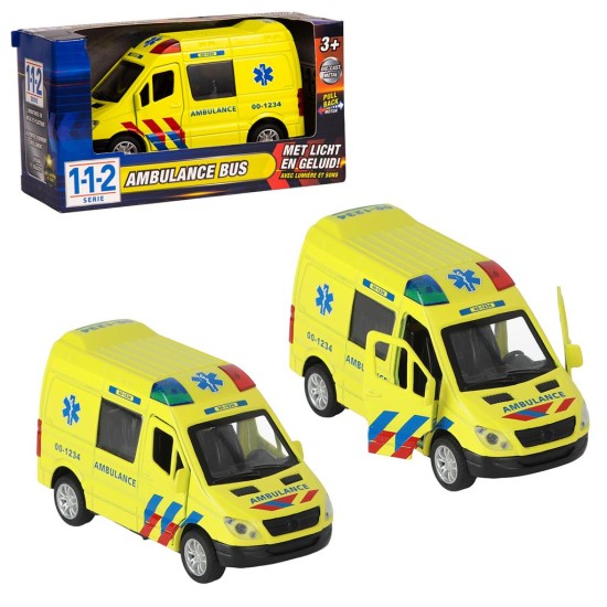 Ambulance 112 Bus 1:34 Met Licht+Geluid