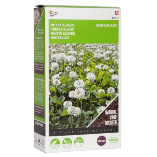 Buzzy Groenbemester Witte Klaver 100g
