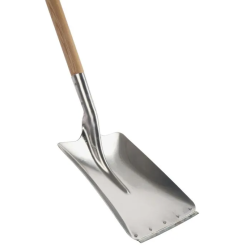 Ballastschop aluminium Essenhout steel 100cm