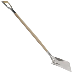 Ballastschop aluminium Essenhout steel 100cm