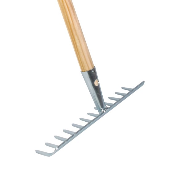 Tuinhark 12tands verzinkt 30cm essenh steel 160cm