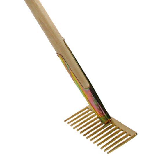 Asfalthark 12 tands 30cm gesmeed staal 160cm