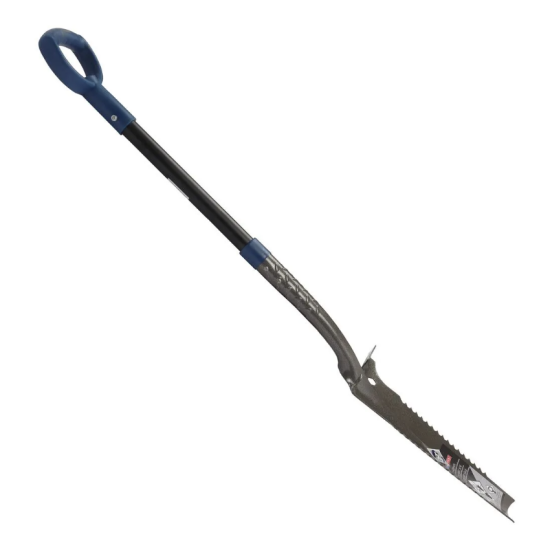 Zaagspade Boomwortelspade gehard staal 115cm