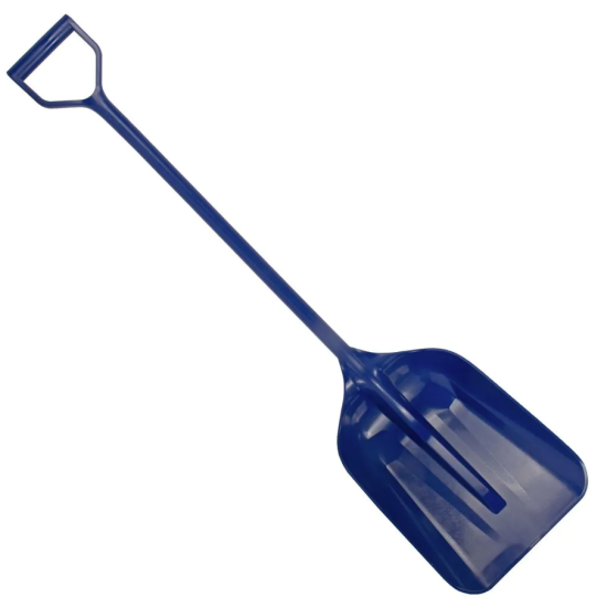 Schop lichtgewicht blauw 130cm