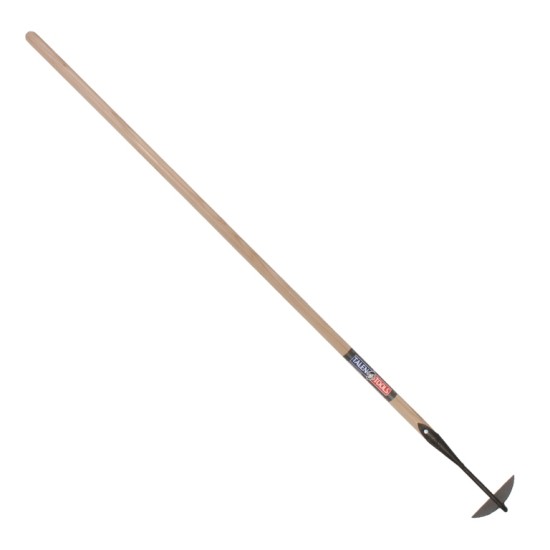 Onkruidhak gesmeed 16cm met essenhout steel 170cm