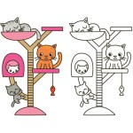 Kleurboek Happy coloring - Vrolijke dieren