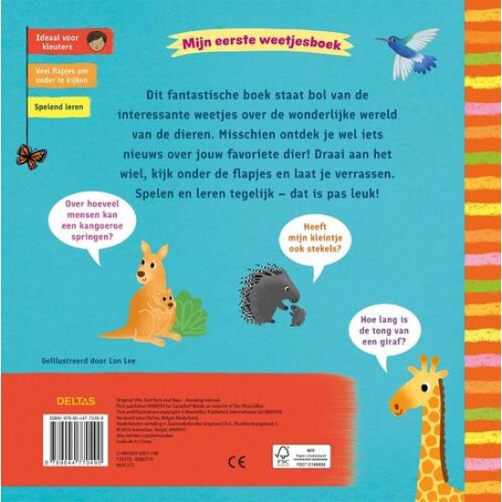 Mijn eerste weetjesboek, bij de dieren