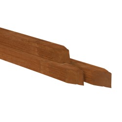 Paal geschaafd 65x65mm Azobe gepunt 275cm