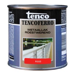Metaallak TencoFerro 403 rood 250ml