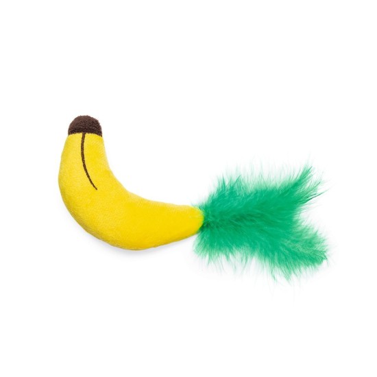 Kattenspeeltje Jungle Banaan geel