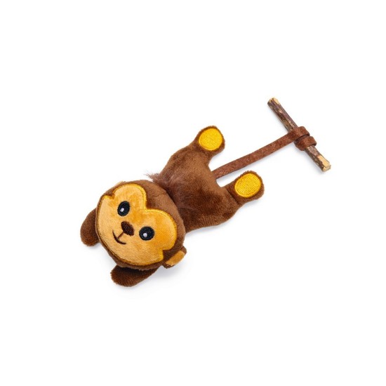 Kattenspeeltje Jungle Matatabi Aap Bruin Kattenspeeltje Jungle Matatabi Aap Bruin