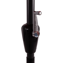 Parasol Gemini grijs 3m met rand