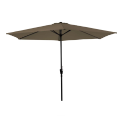 Parasol Gemini taupe 3 meter