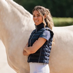 Bodywarmer Agatha navy blue
