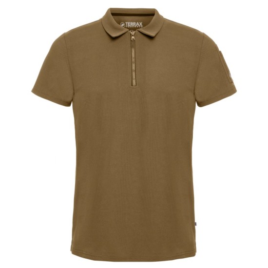 Terrax Heren werkpolo shirt camel