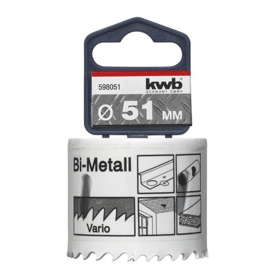 Bimetaal gatenzaag 51mm Bimetaal gatenzaag 51mm