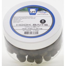 LFT Precision Hook Baits 8mm Halibut Rig Pellets 50gr