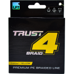 Vislijn LFT Trust 4-Braid PE Yellow 150m 0,16mm